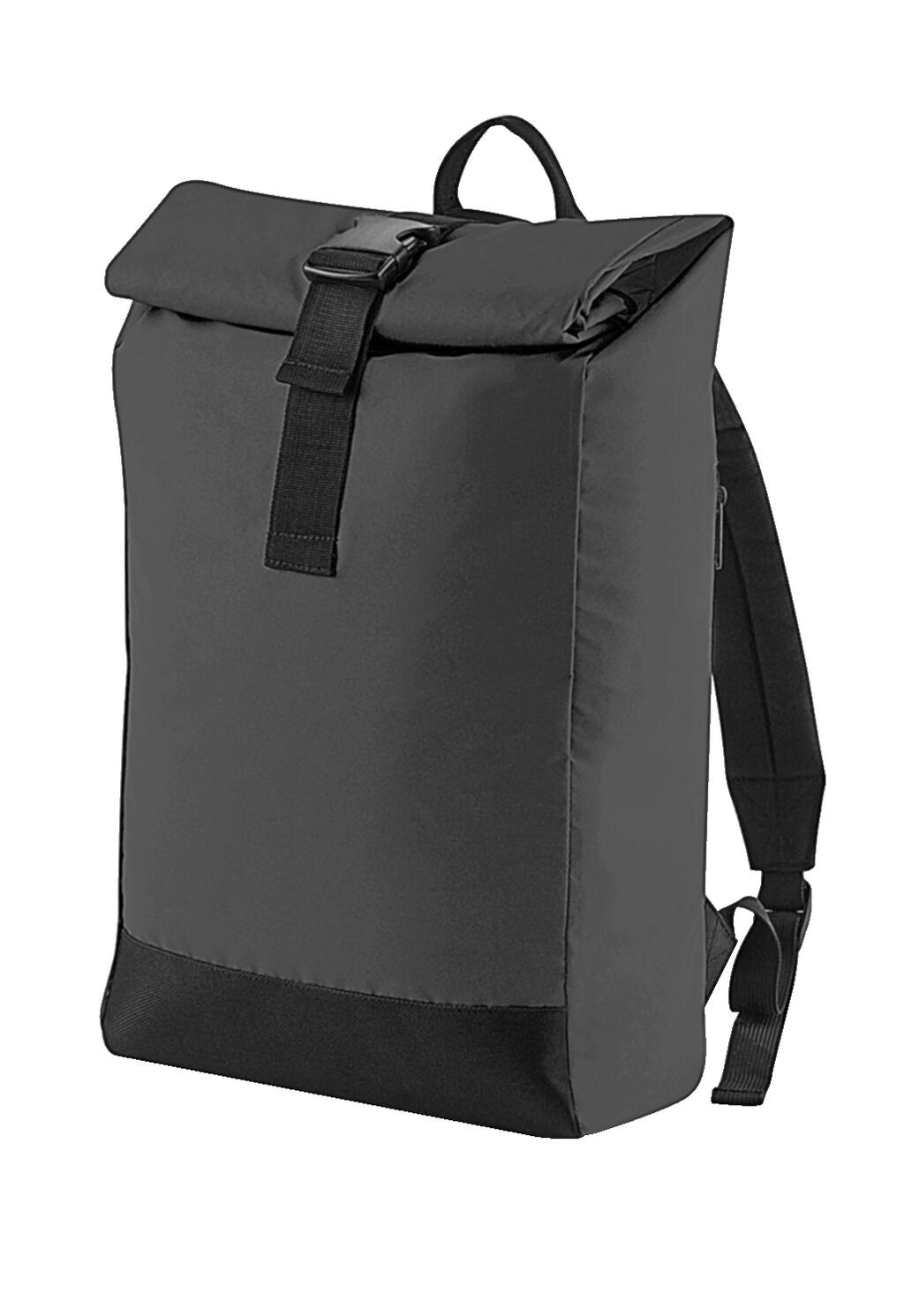 Mochila reflectante Roll-Top Black Reflective