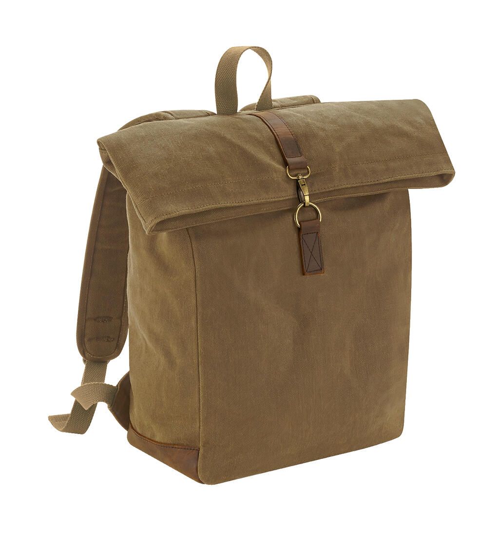 Mochila Heritage lona encerada Desert Sand