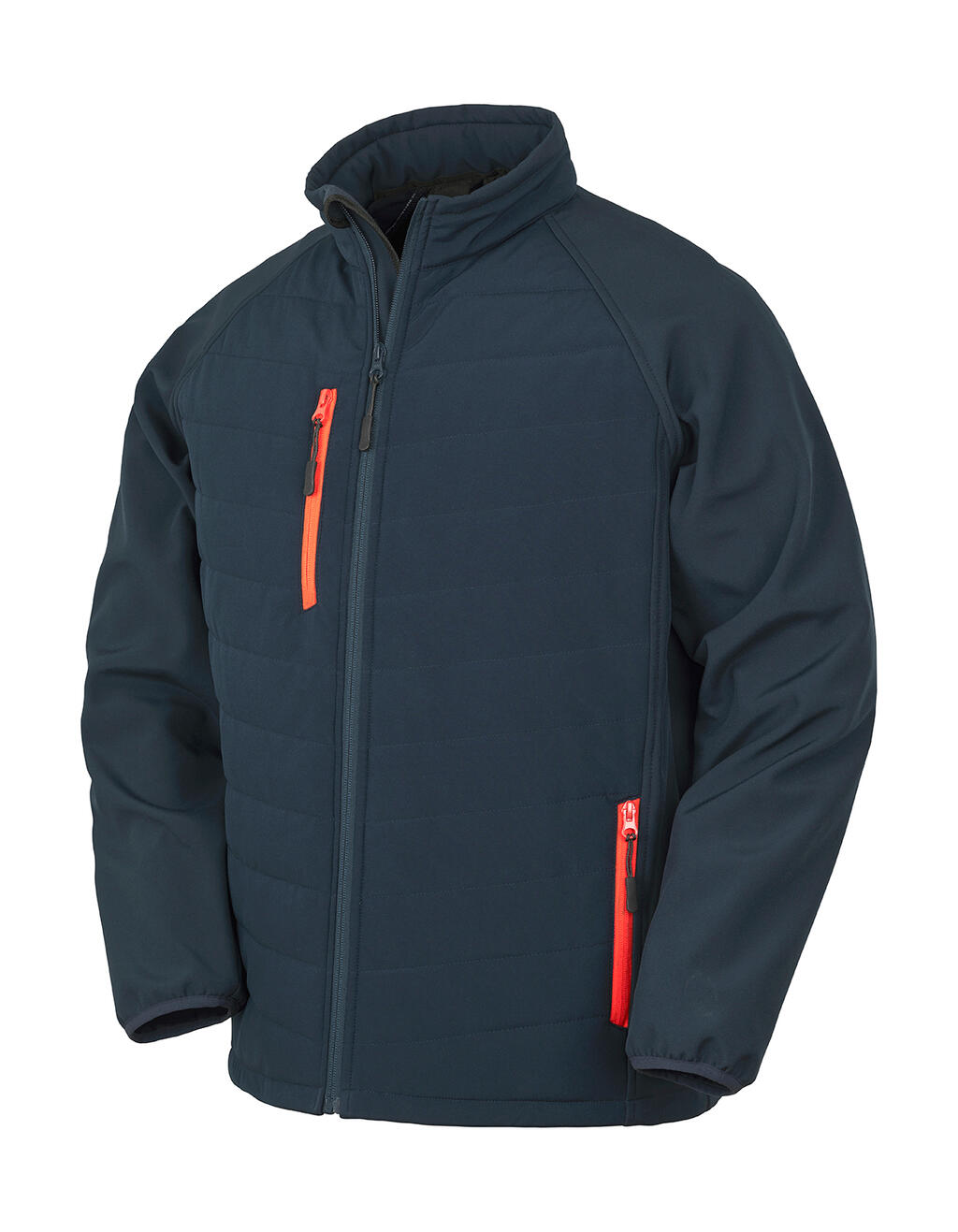 Chaqueta Softshell acolchada Compass Navy/Red