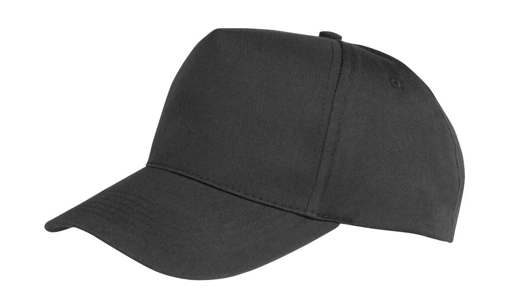 Gorra 5 paneles Boston Black