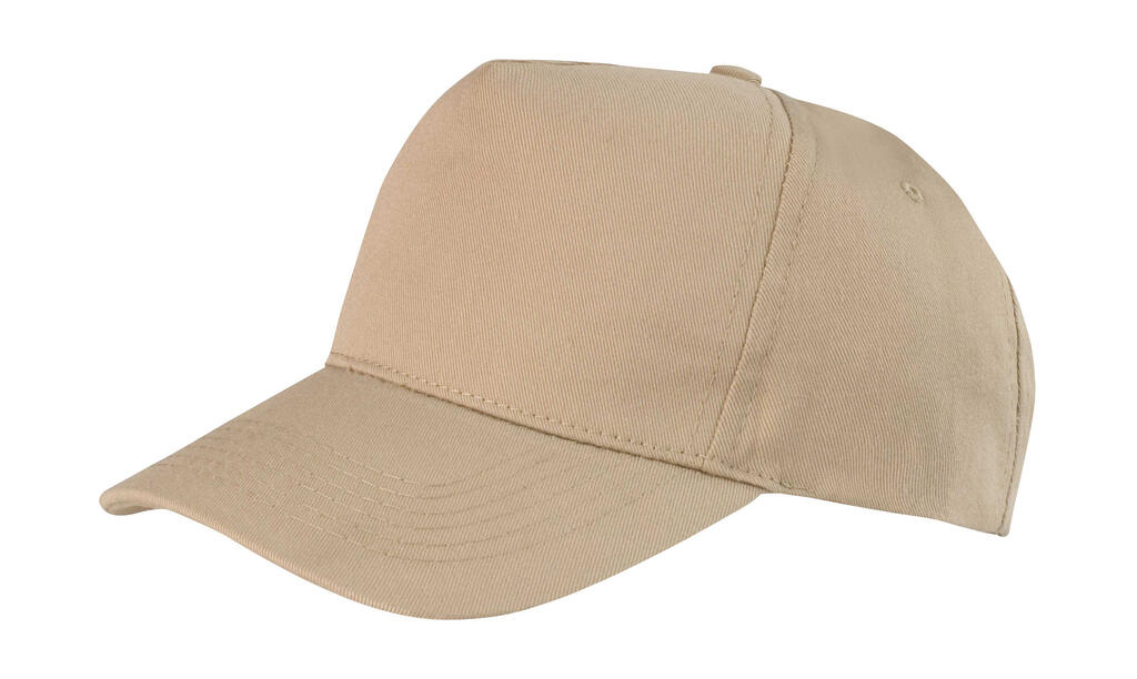 Gorra 5 paneles Boston Khaki