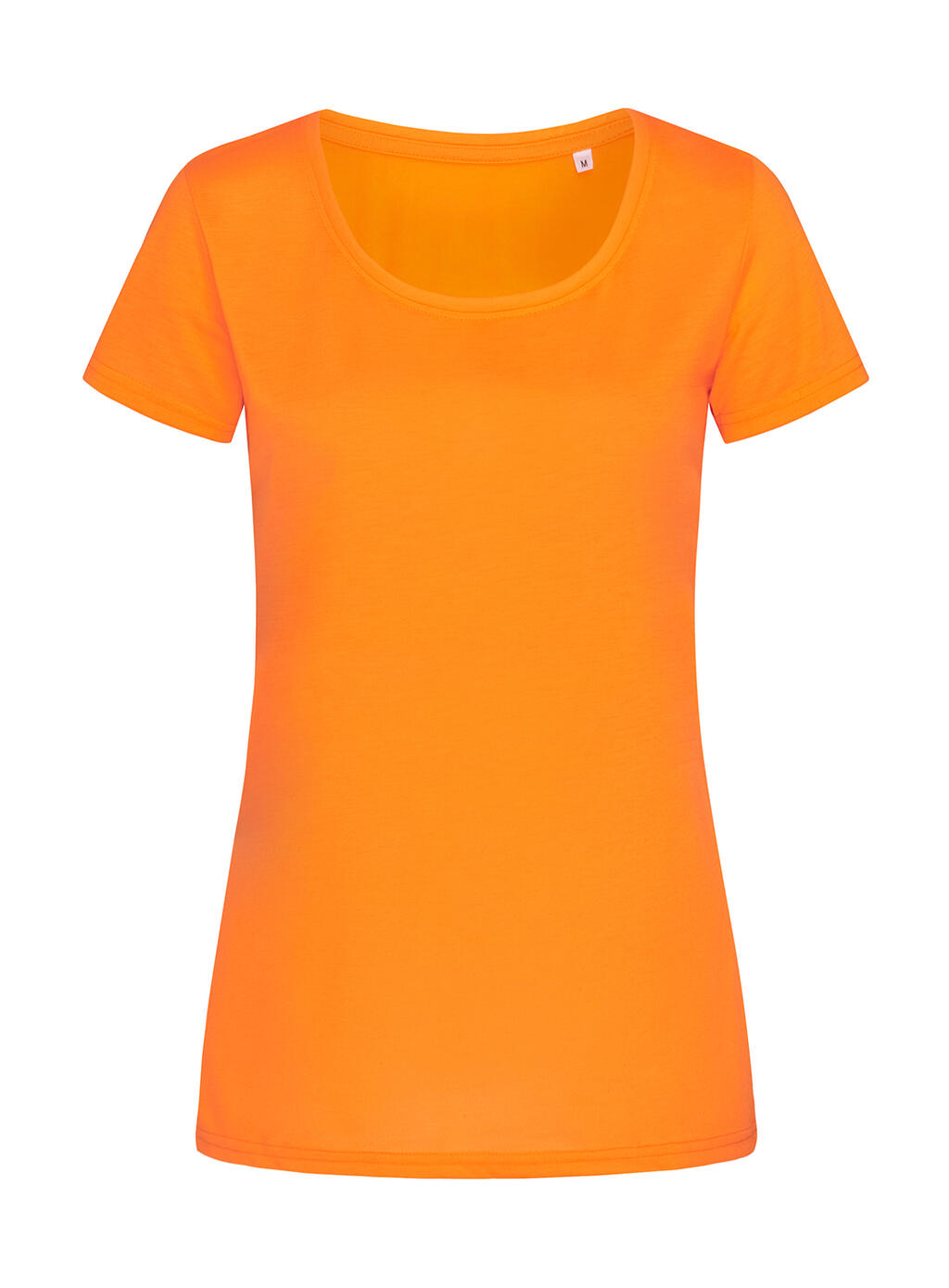 Camiseta tacto algodón mujer Cyber Orange