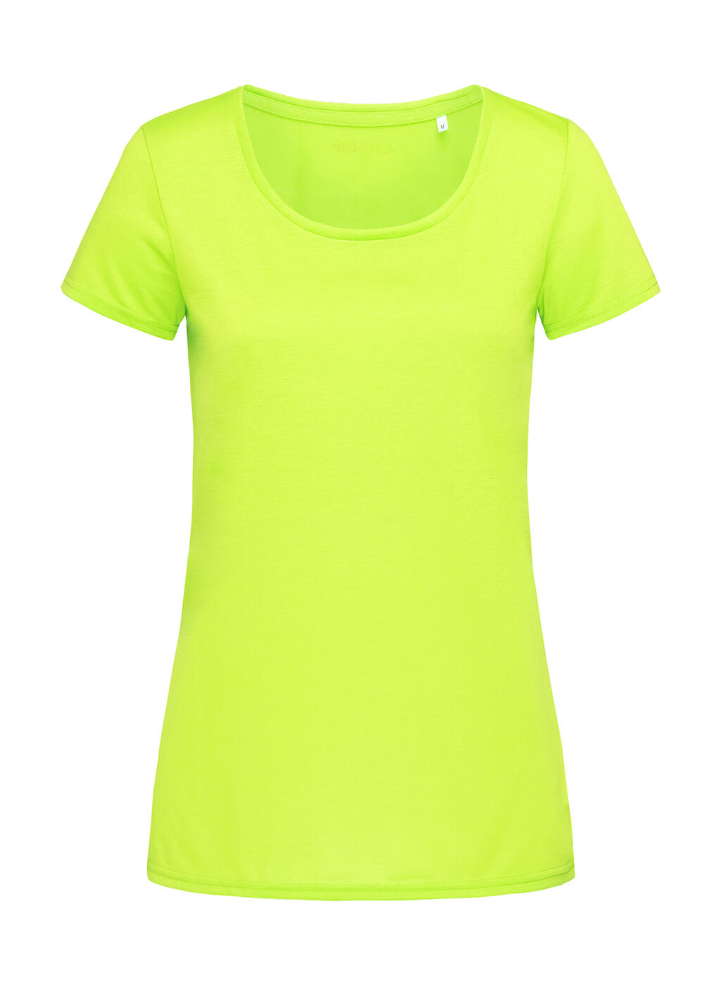 Camiseta tacto algodón mujer Cyber Yellow