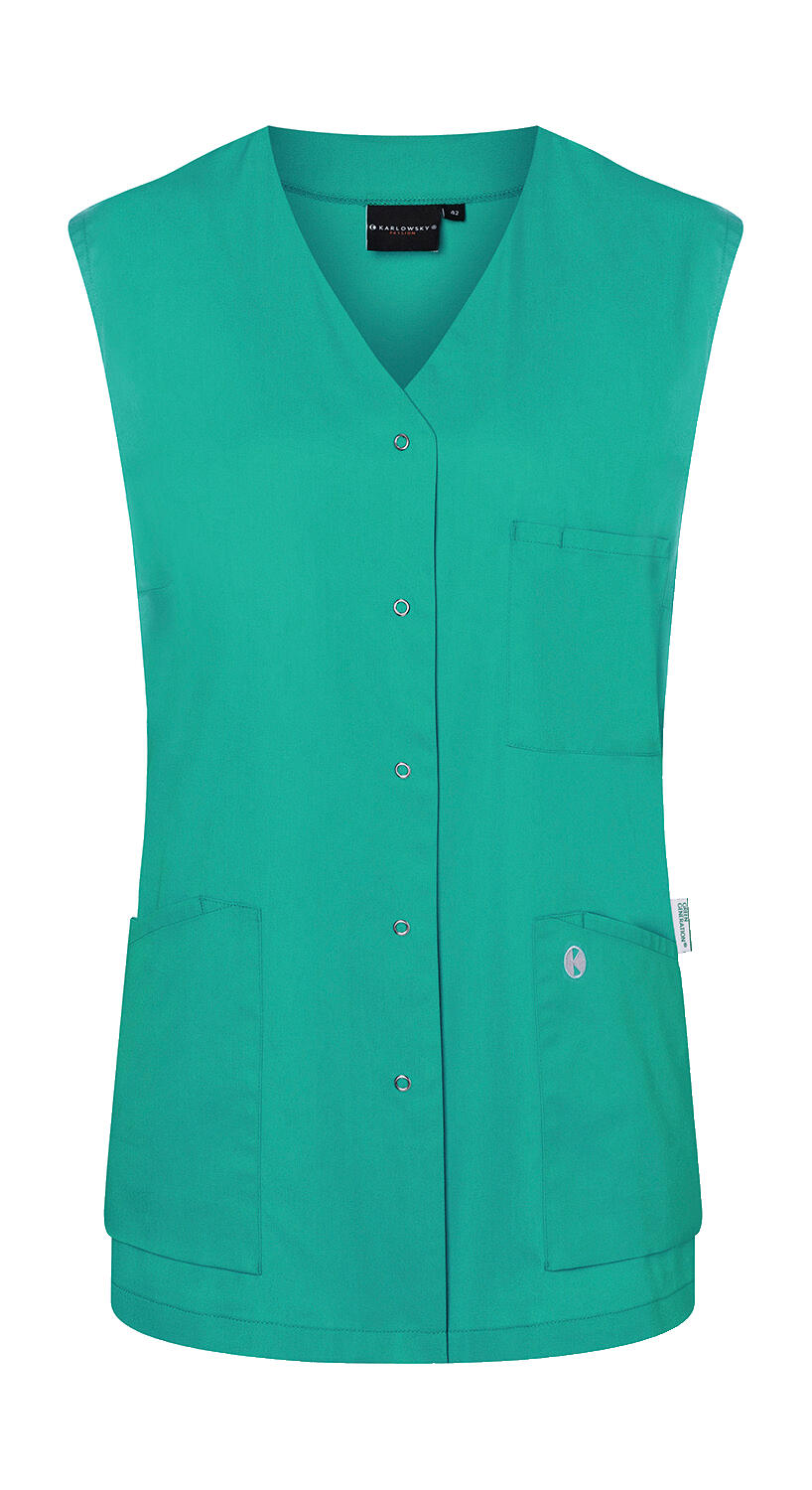 Bata de mujer sin mangas Essential Sage