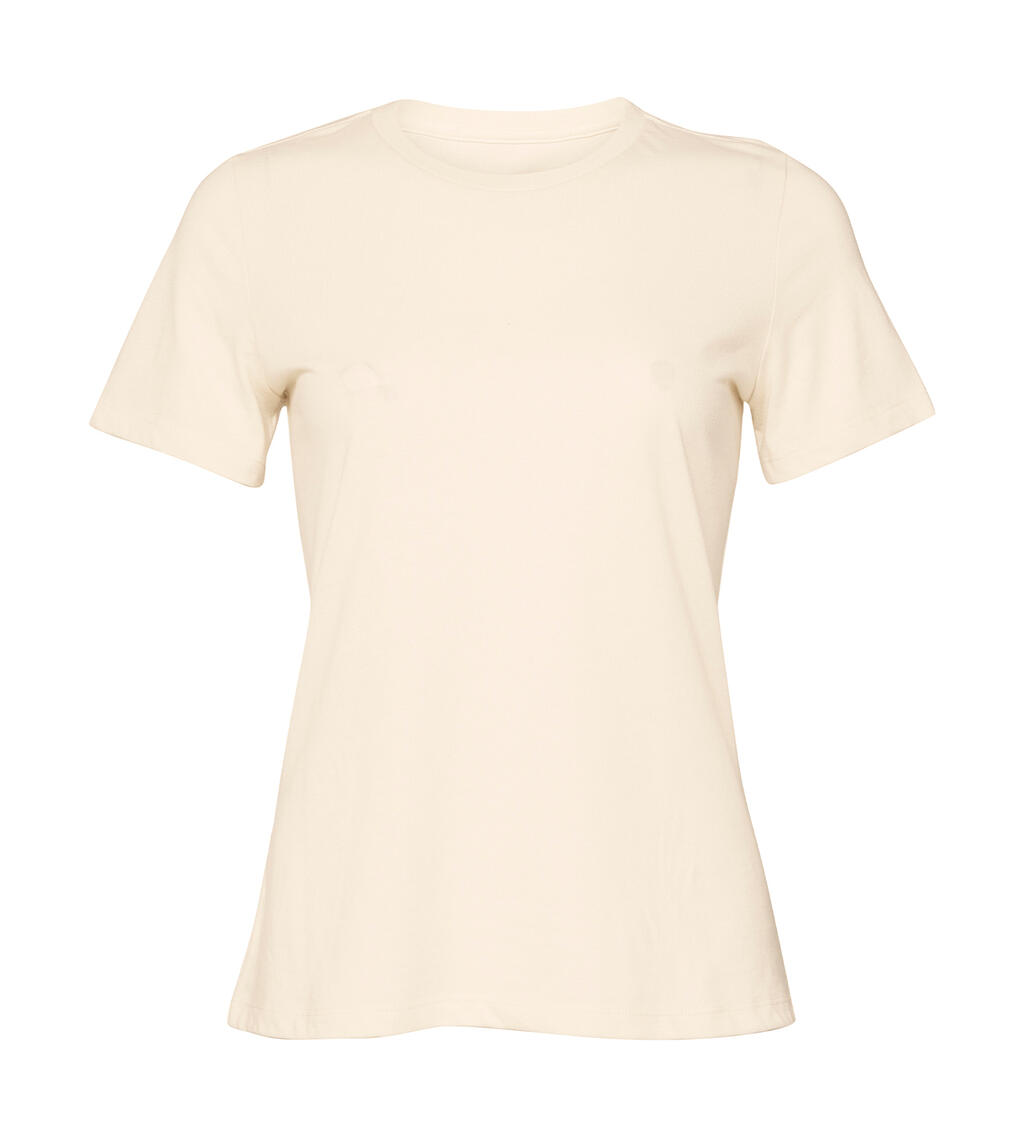 Camiseta m/corta Mujer CVC  Heather Natural