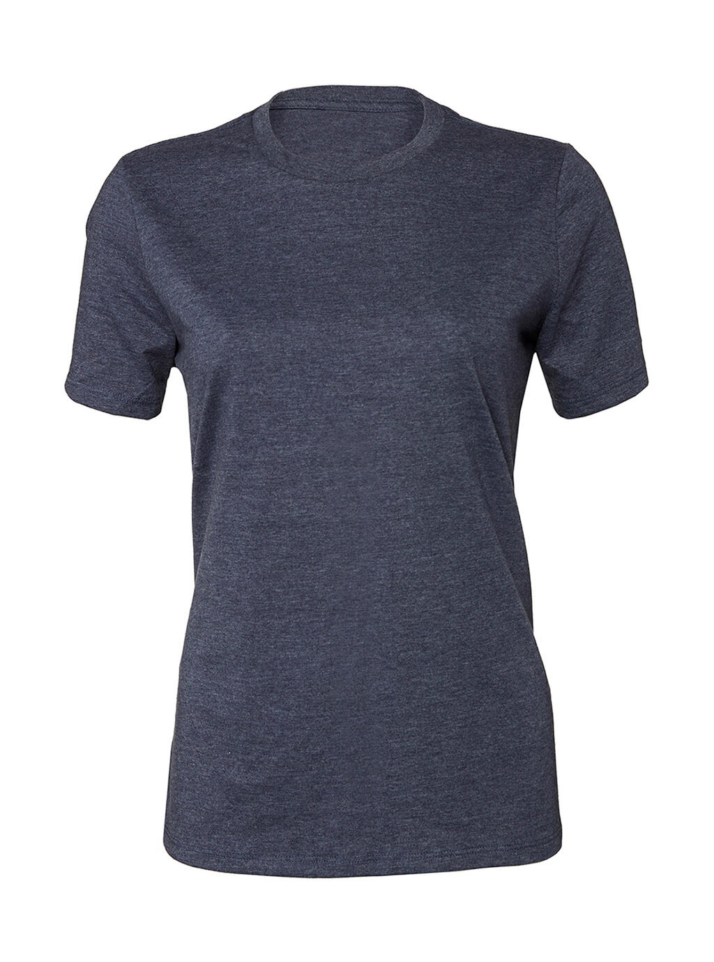 Camiseta m/corta Mujer CVC  Heather Navy
