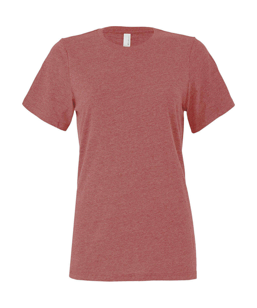 Camiseta m/corta Mujer CVC  Heather Mauve