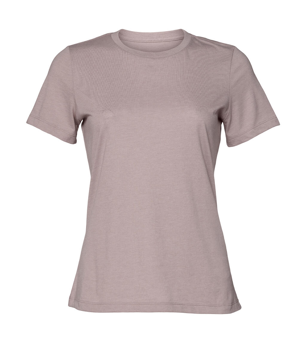 Camiseta m/corta Mujer CVC  Heather Pink Gravel