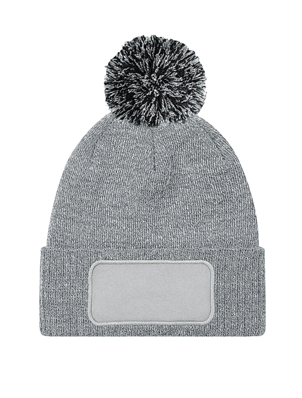 Gorro Snowstar Printers Heather Grey/Black