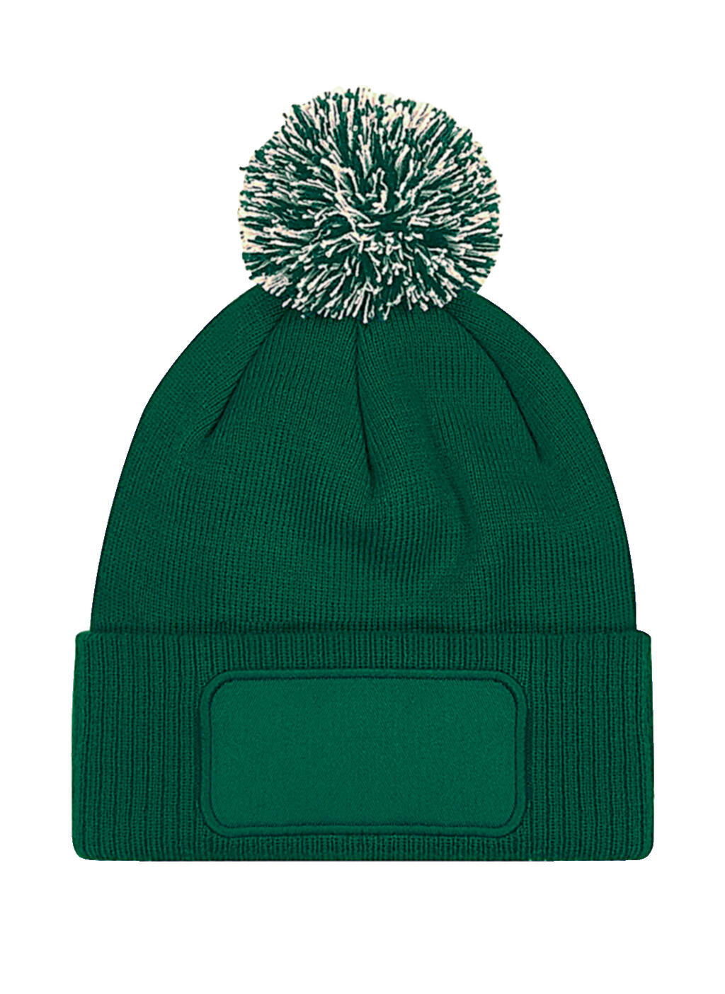 Gorro Snowstar Printers Bottle Green/Off White