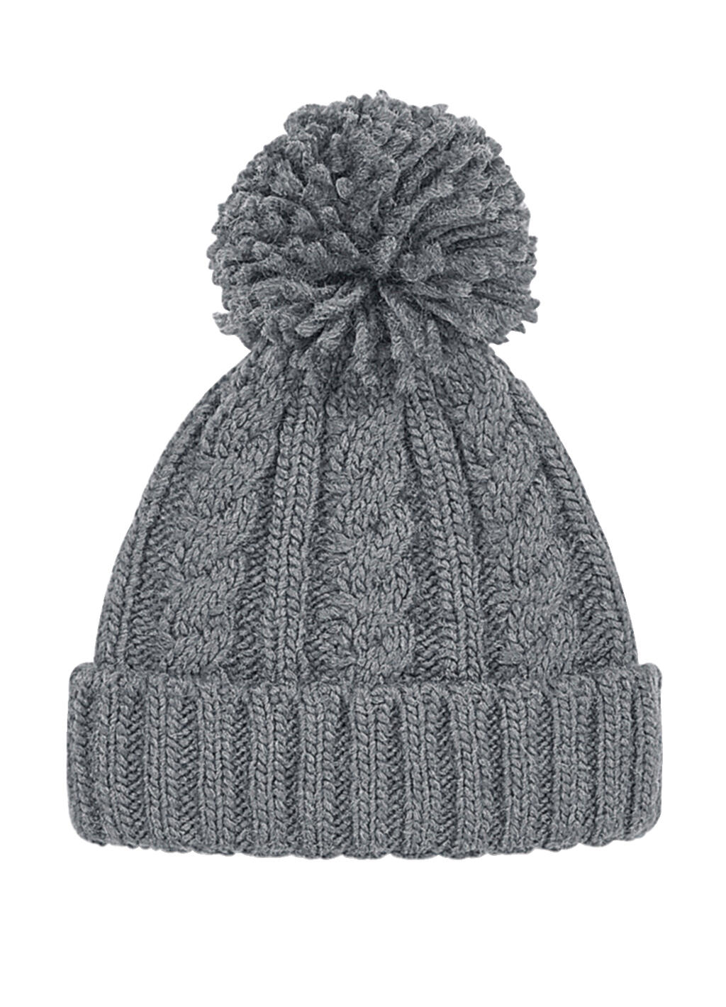 Gorro de punto Melange Light Grey