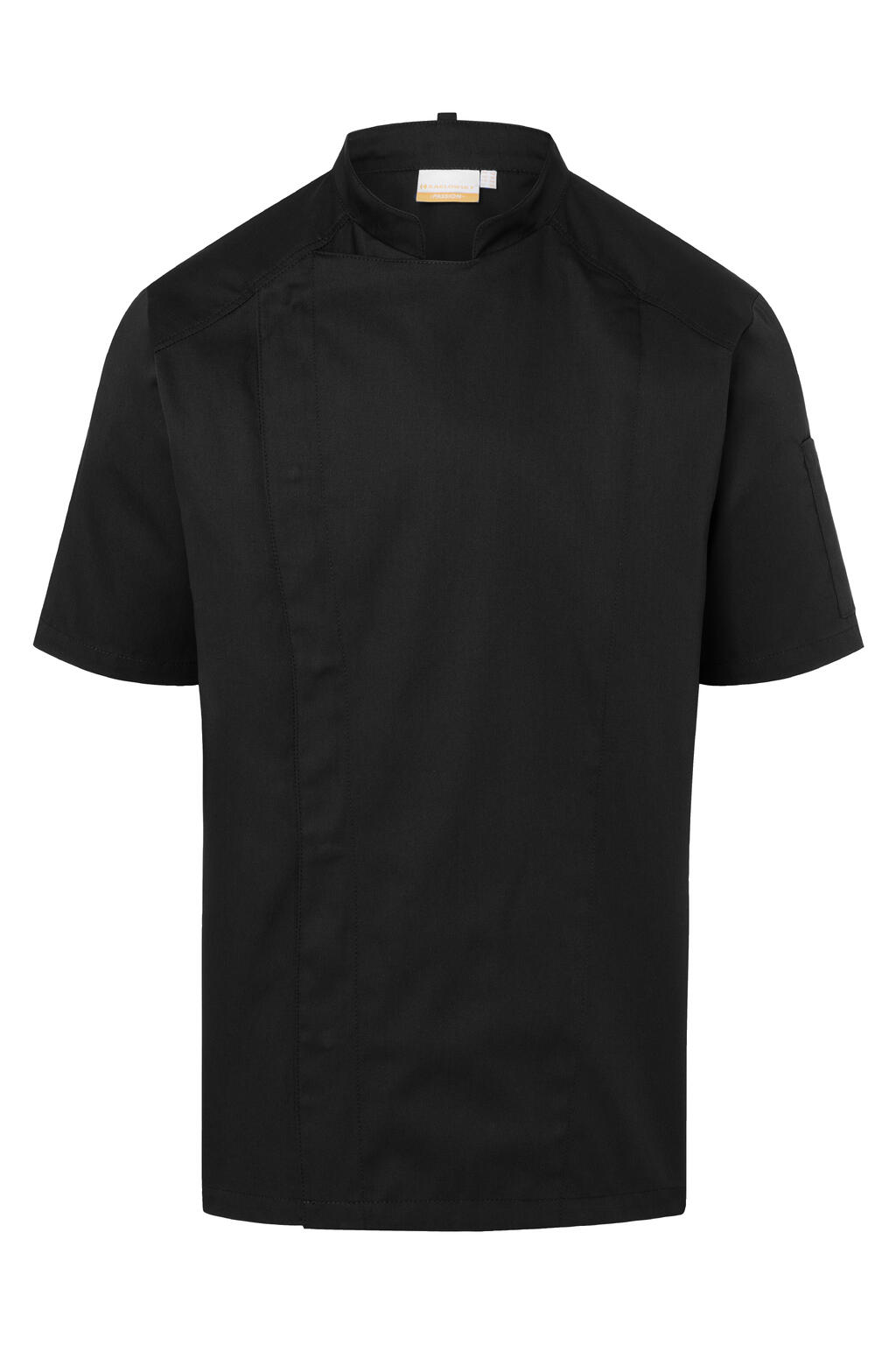 Chaqueta de chef manga corta Modern-Look Black