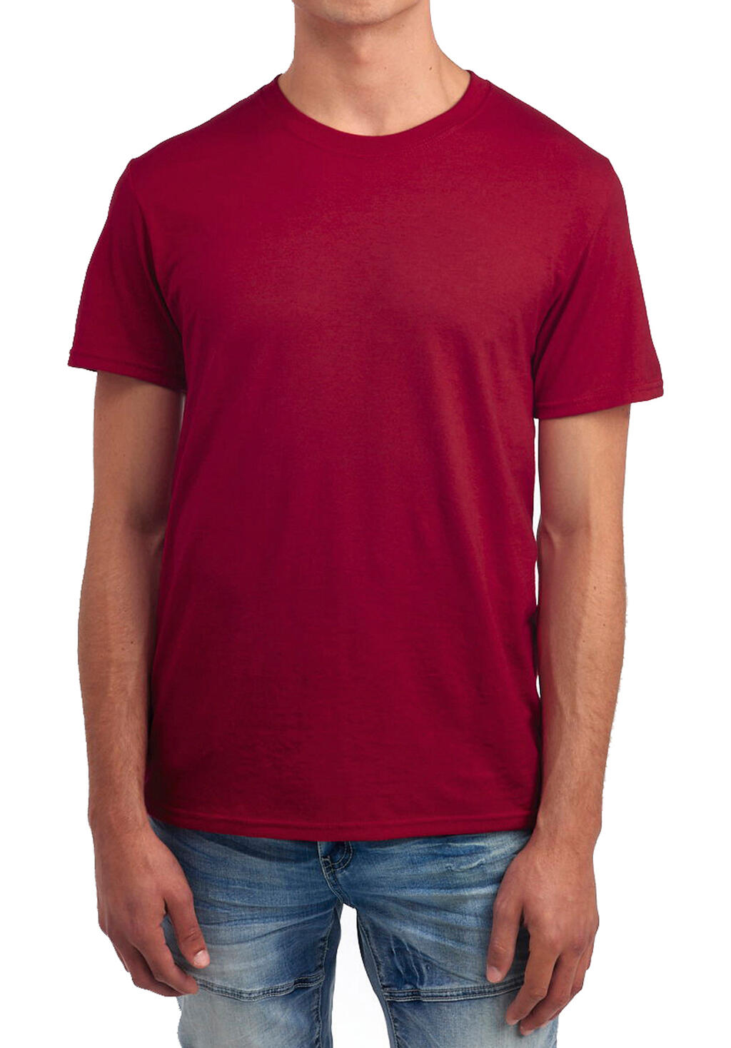 Essential Cotton T Cardinal