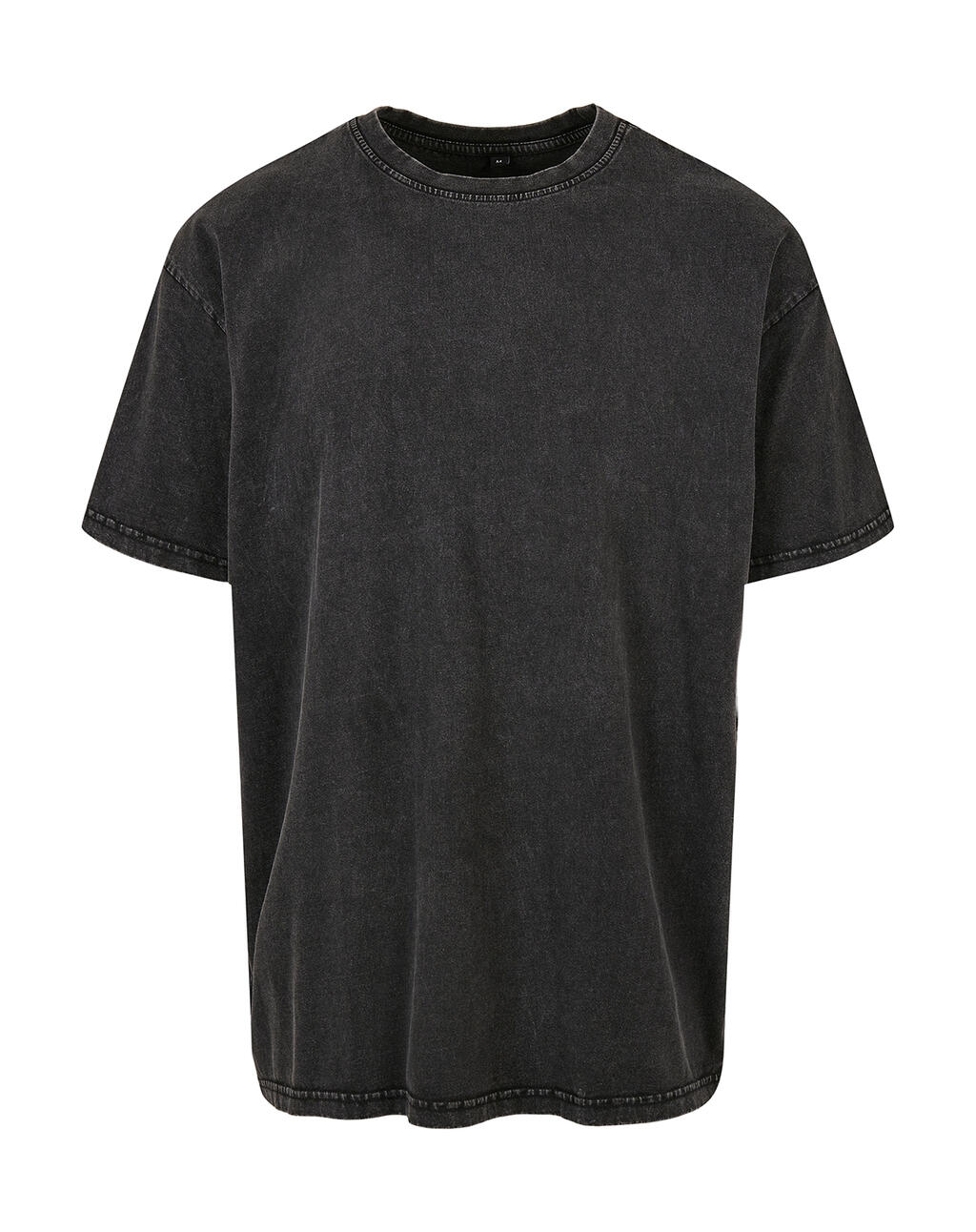 Acid Washed Heavy Oversize Tee Black