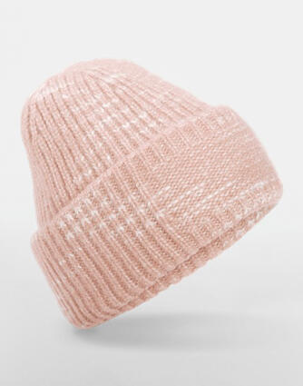 Gorro de Punto Chunky con Parche Strawberry Haze