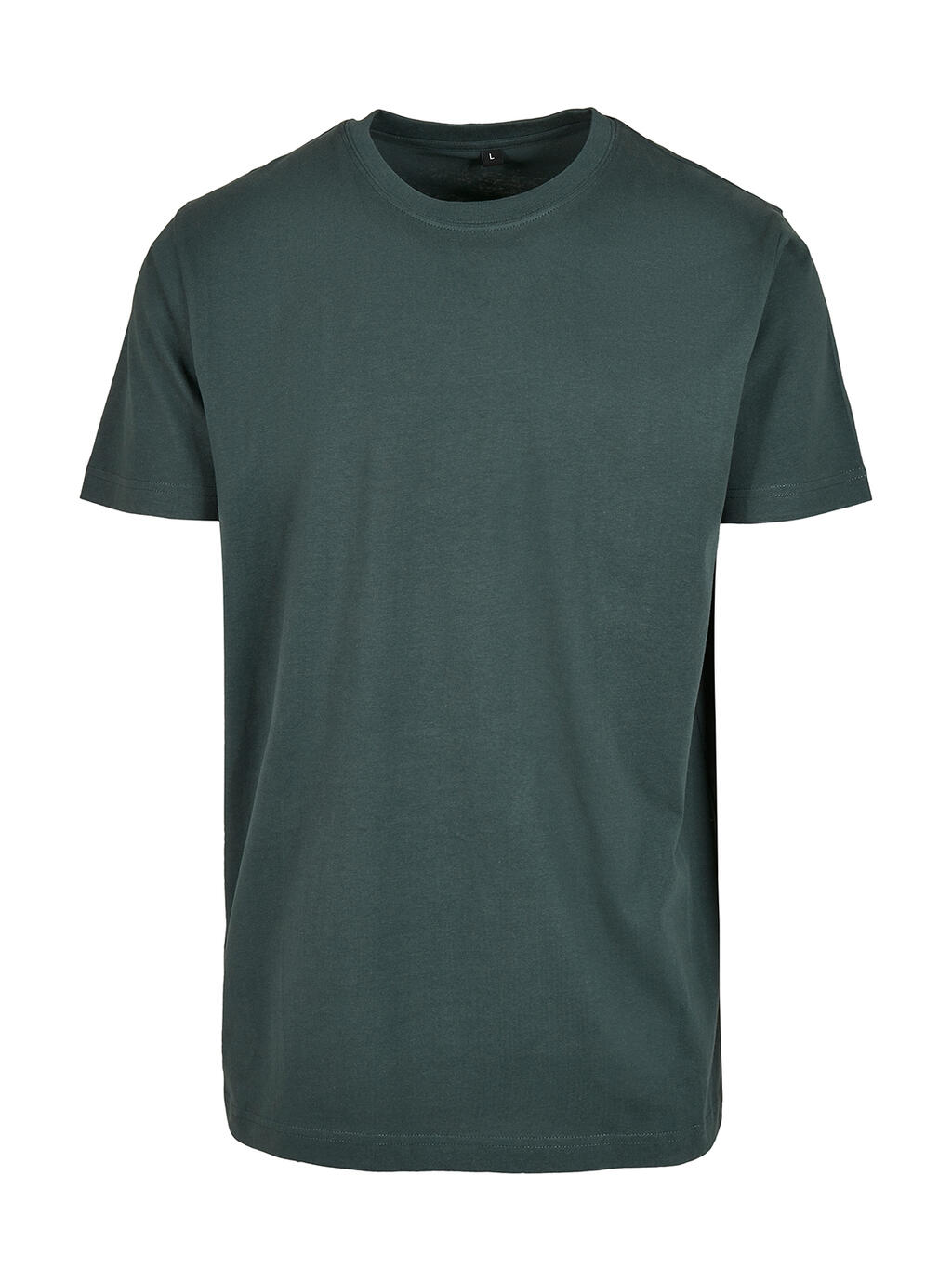 T-Shirt Round Neck Bottle Green