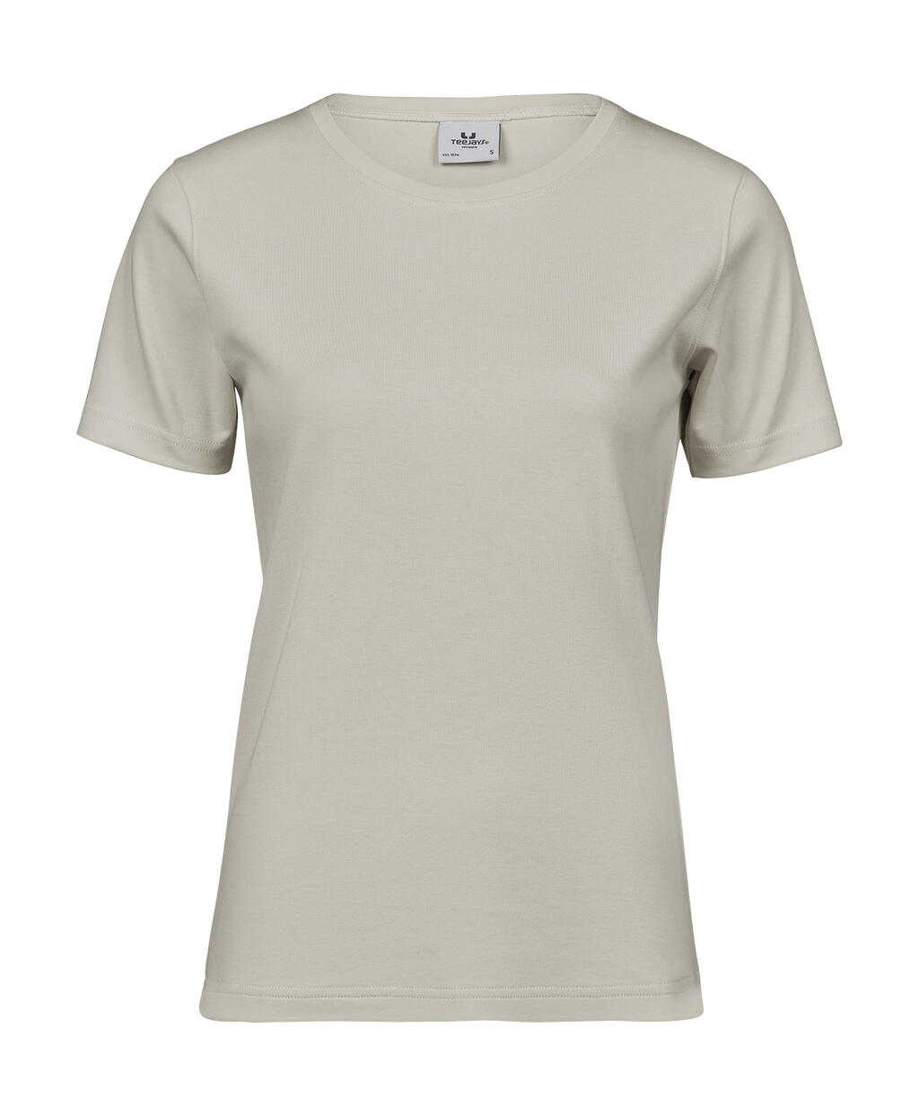 Camiseta orgánica Interlock mujer Cement