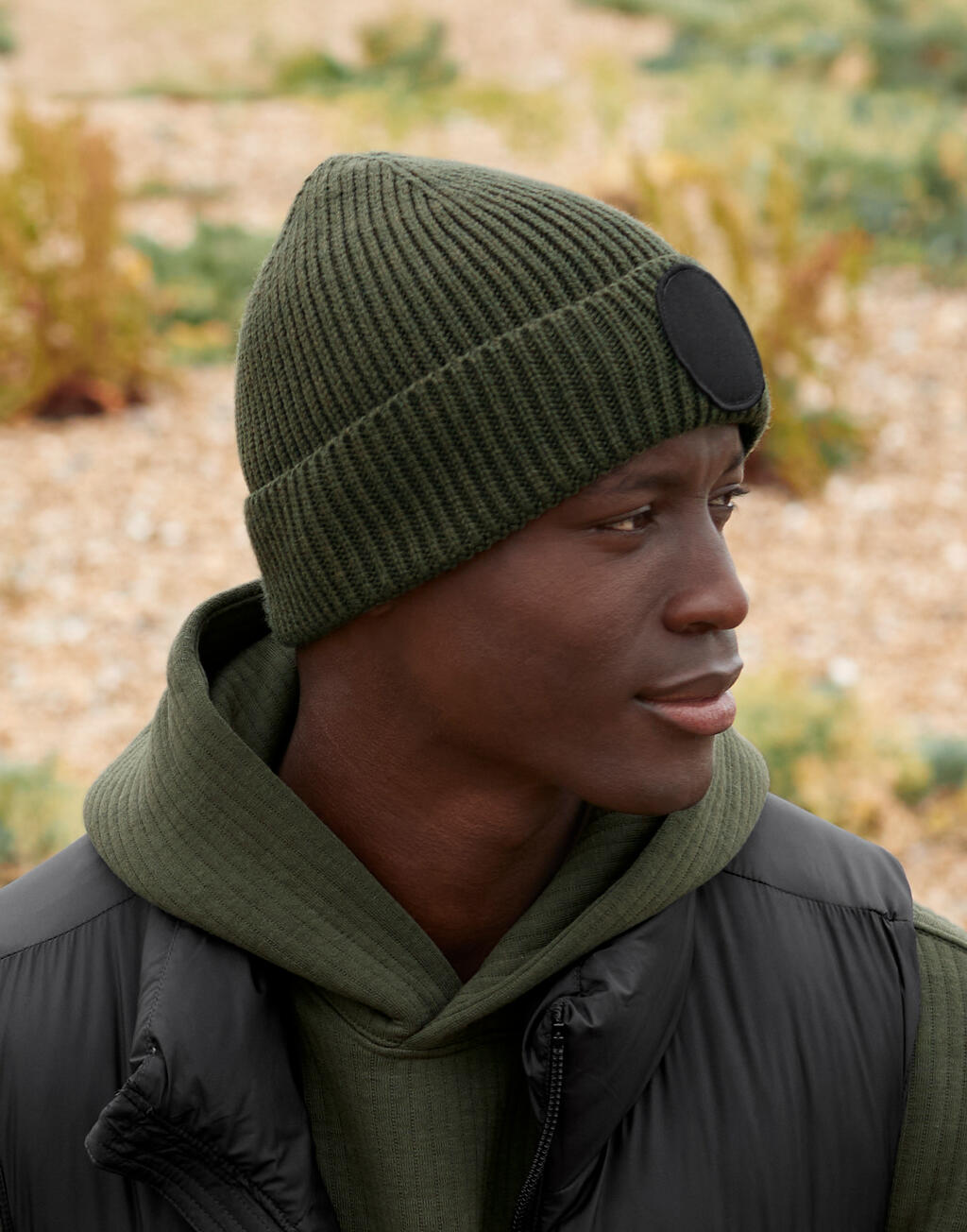  Beechfield Gorro Circular Fashion con Parcheotro