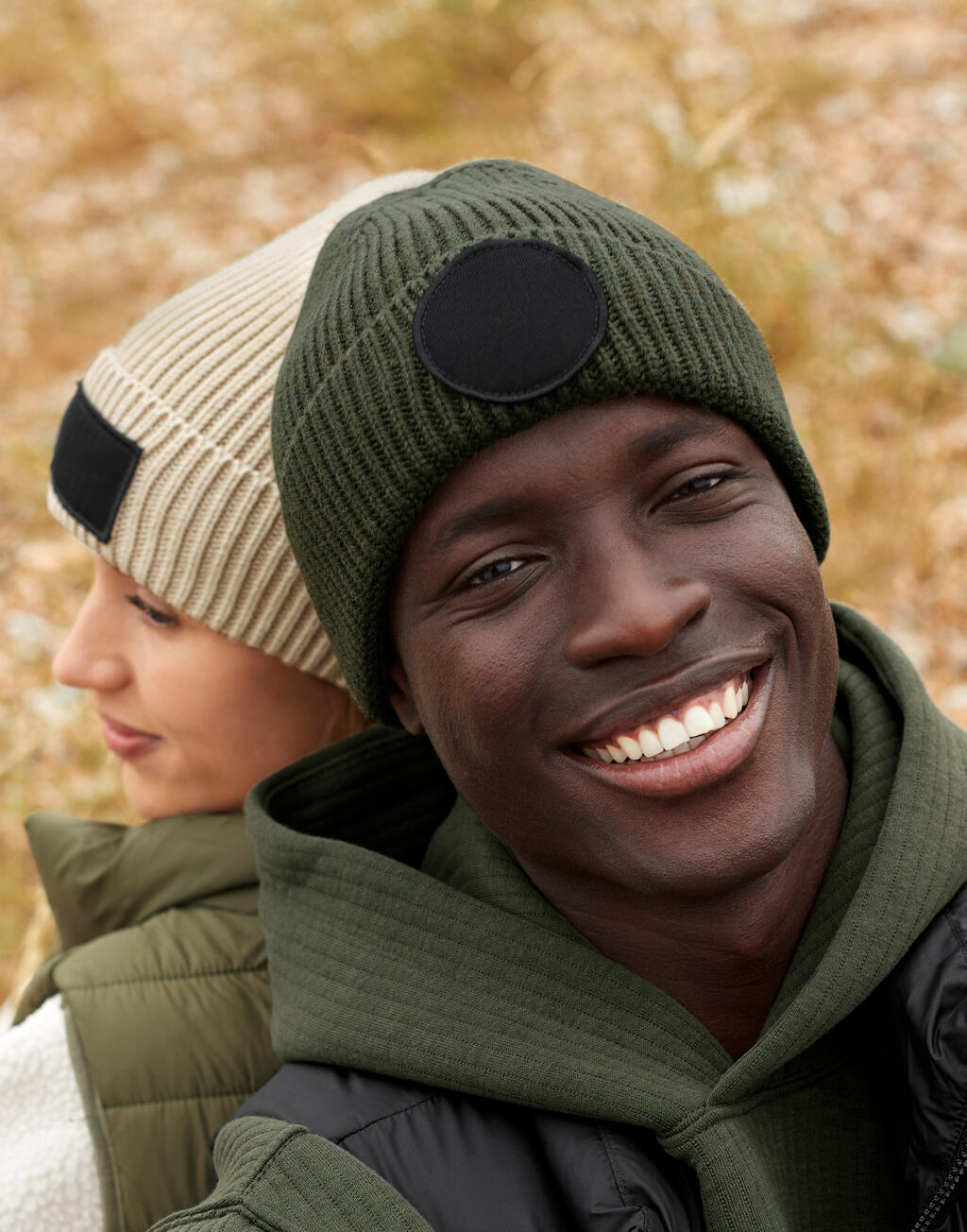  Beechfield Gorro Circular Fashion con Parcheotro