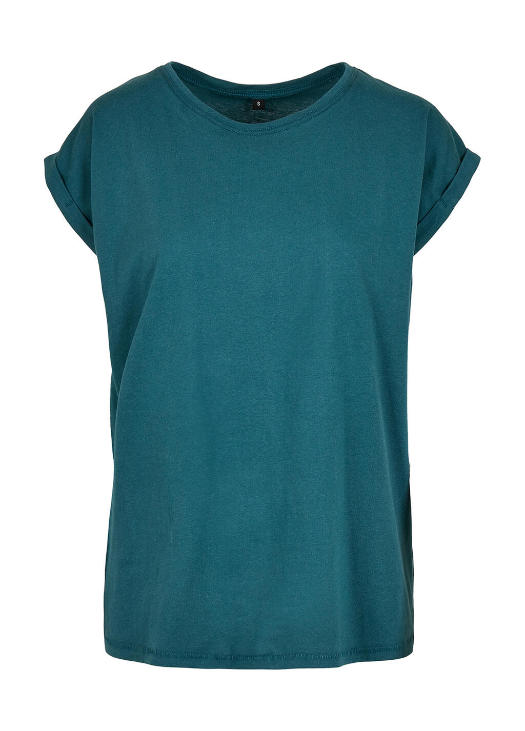 Ladies Extended Shoulder Tee Teal
