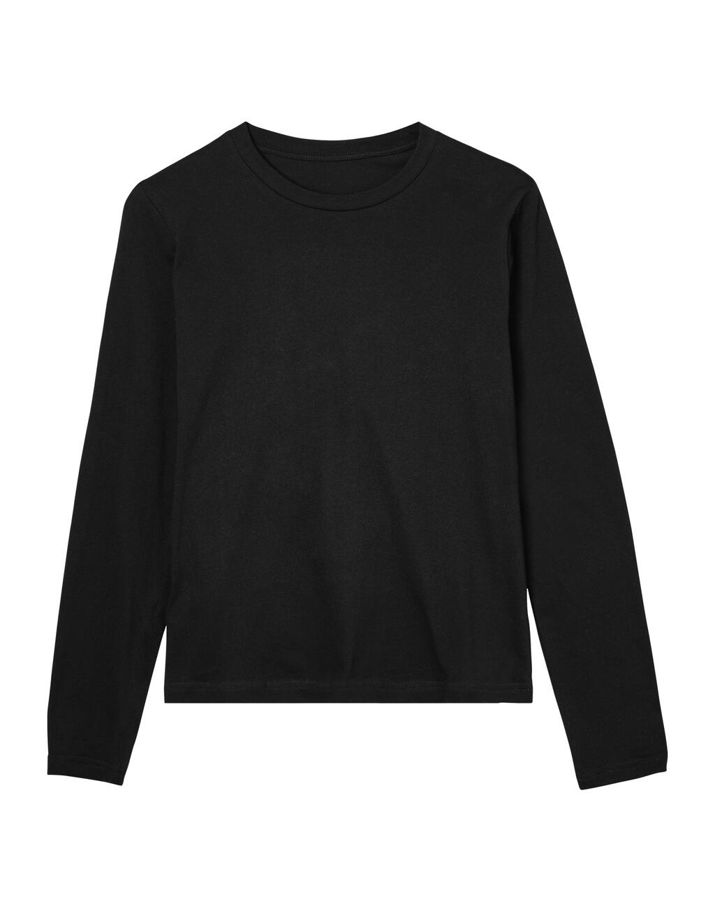 Mens Regular Long Sleeve Tee Black