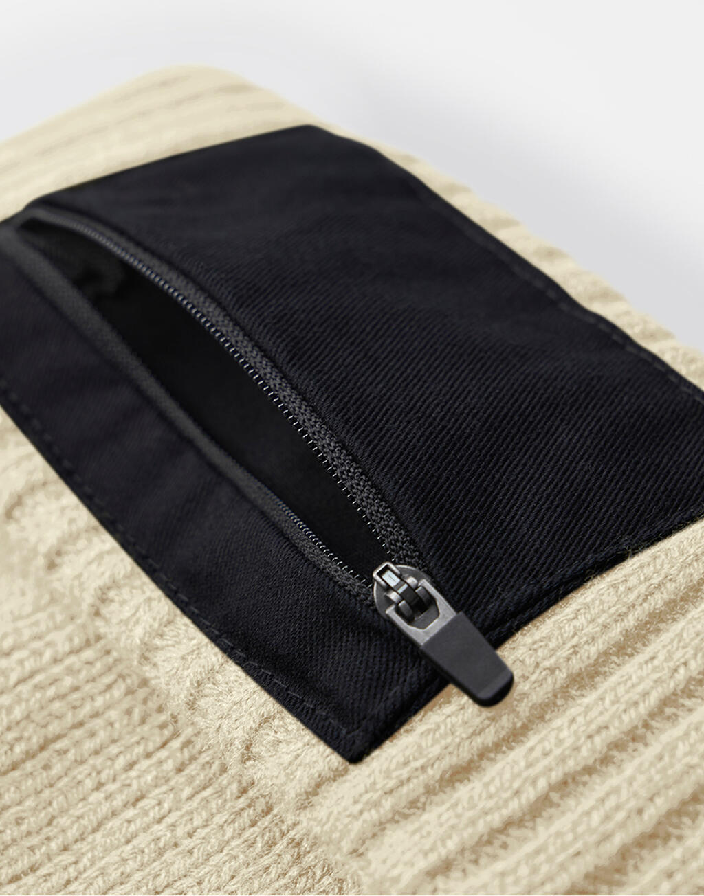  Beechfield Gorro con Cremallera y Parcheotro