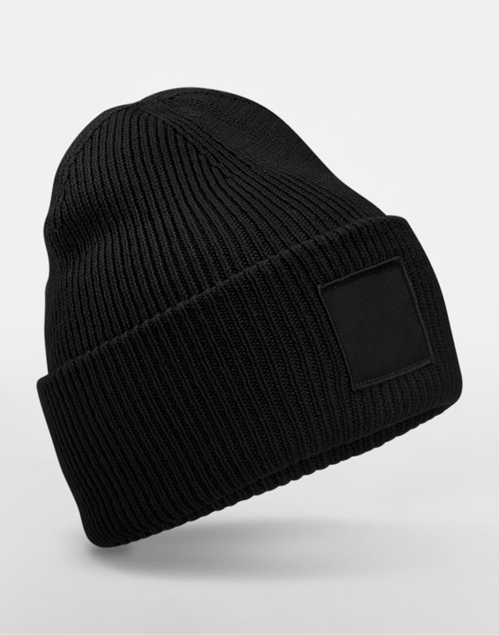 Gorro con Parche Tonal Black