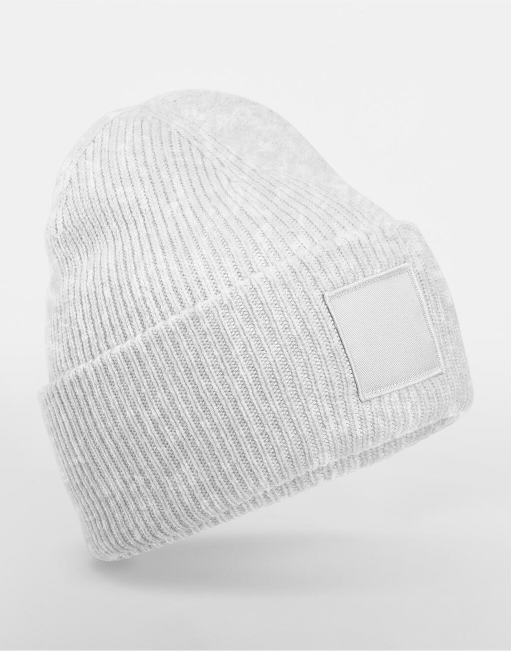 Gorro con Parche Tonal Cloud Grey