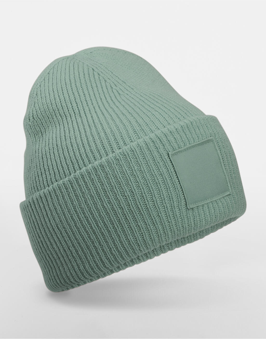 Gorro con Parche Tonal Dusty Green