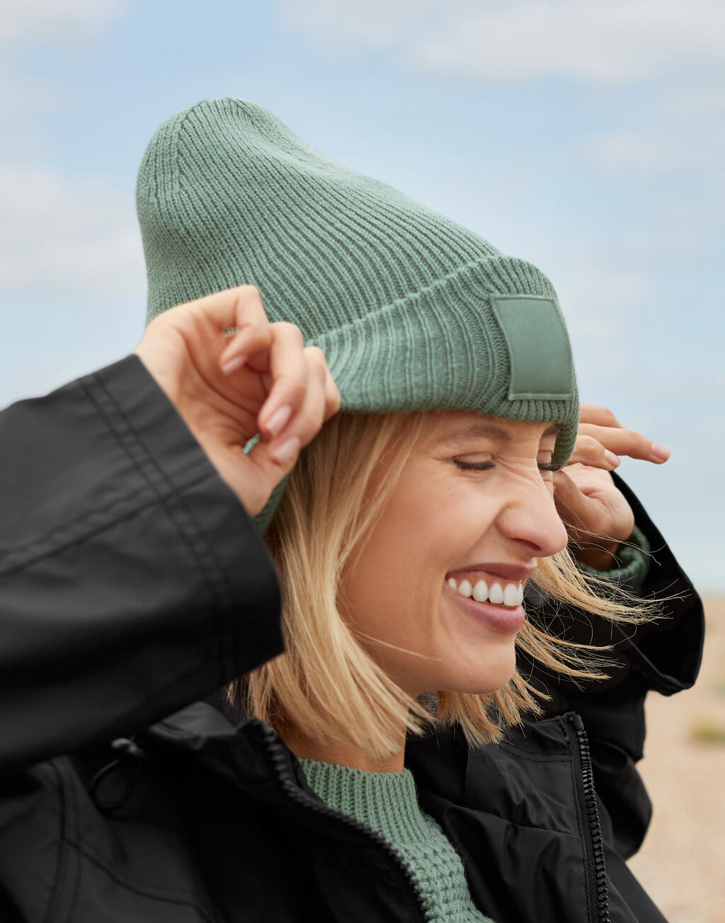  Beechfield Gorro con Parche Tonalotro