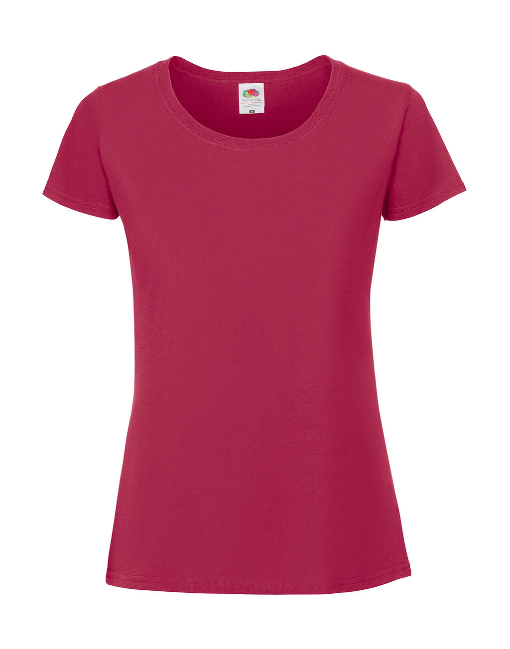 camiseta Iconic 195 Ringspun Premium Cranberry