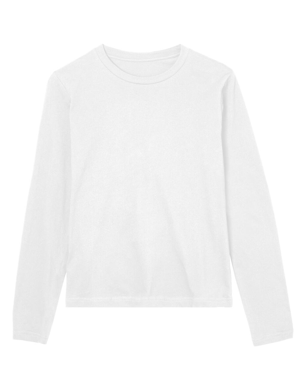 Womens Regular Long Sleeve Tee White