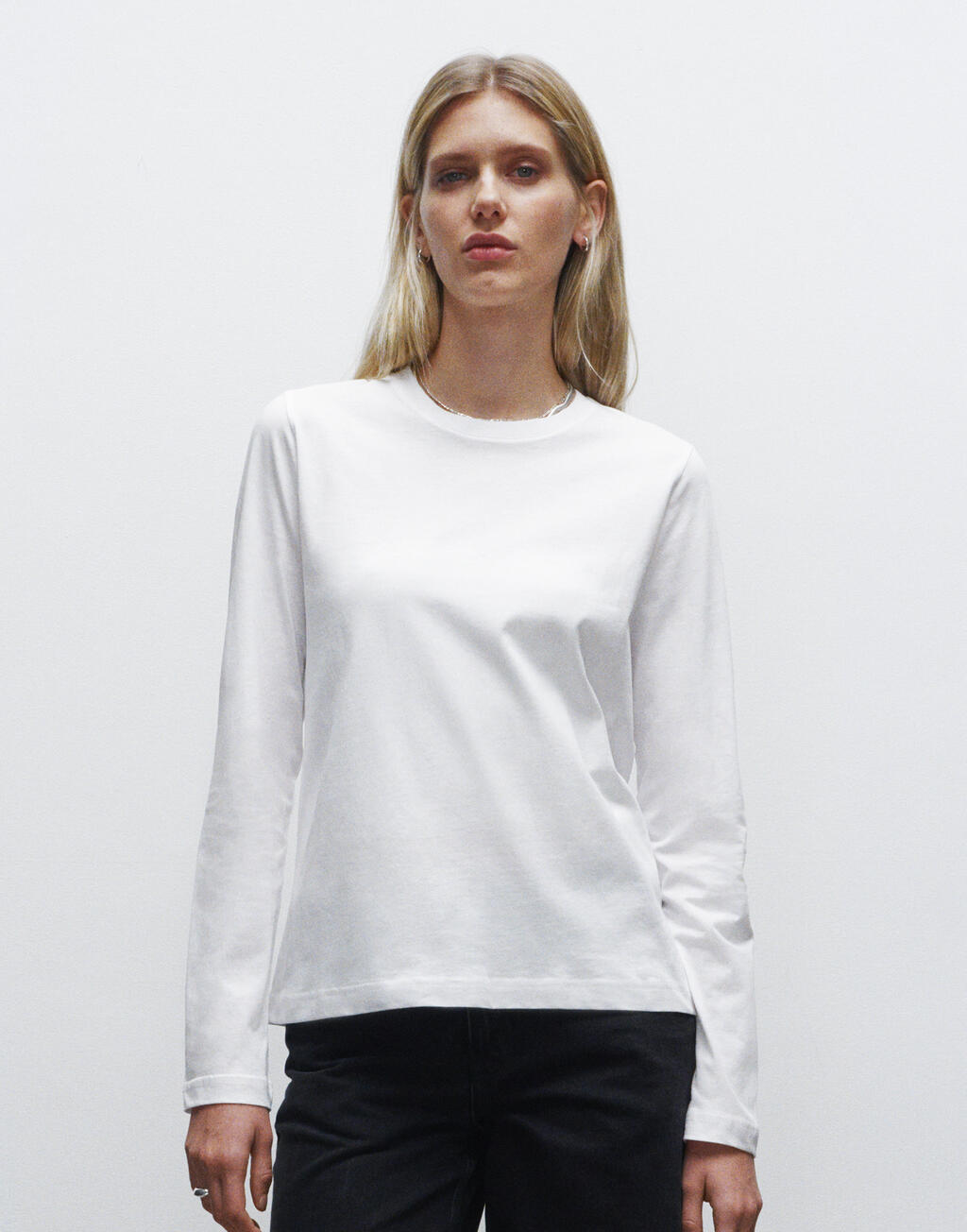  True Blanks Womens Regular Long Sleeve Teeotro