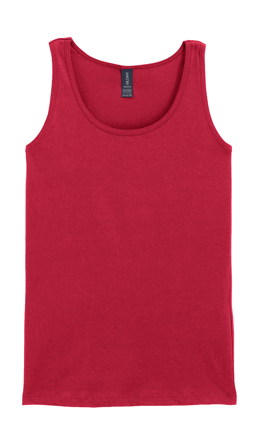 Camiseta top Mujer Tank Cherry Red