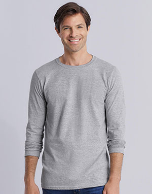 Gildan Camiseta Softstyle® manga larga hombre