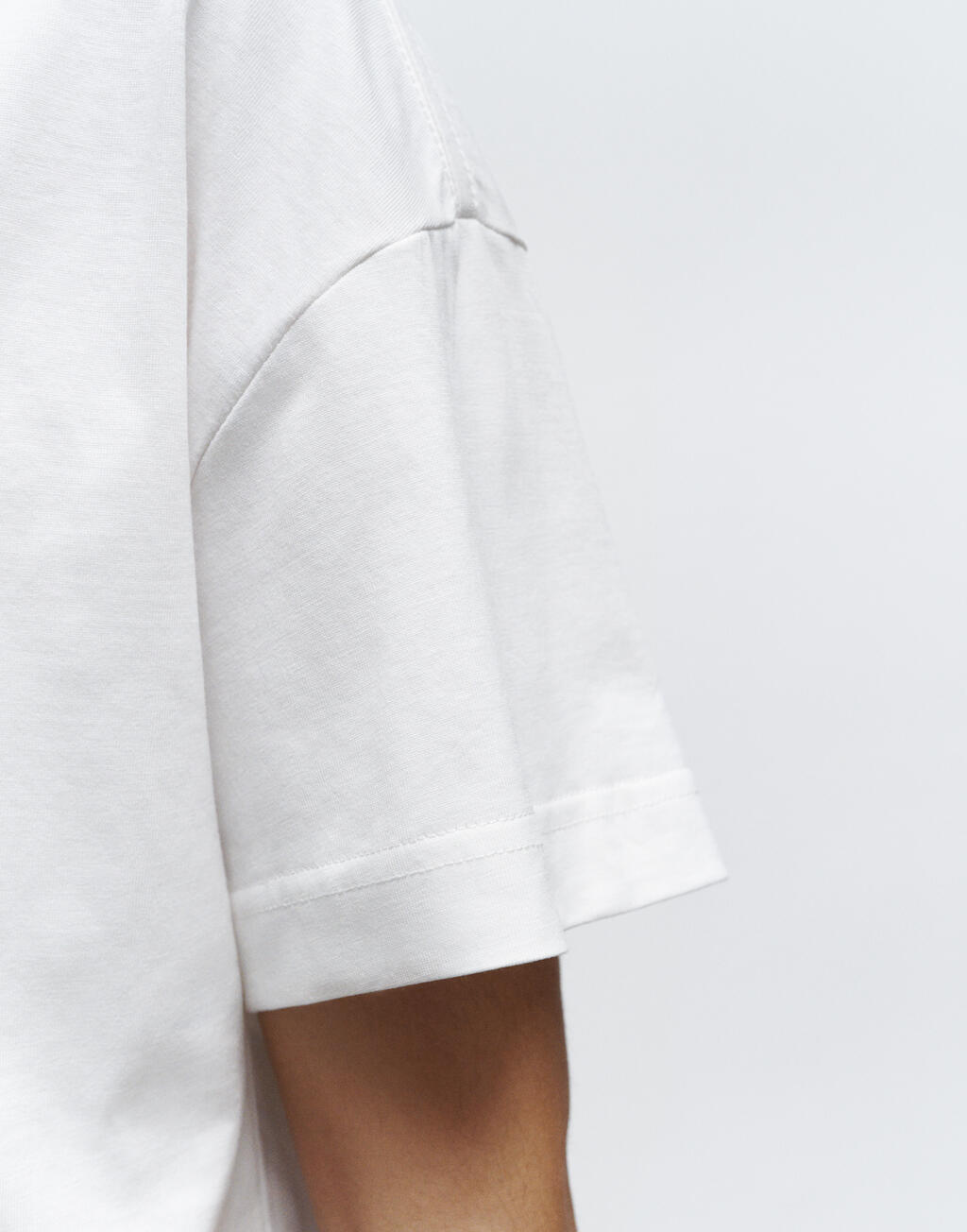  True Blanks Womens Oversized Tee otro