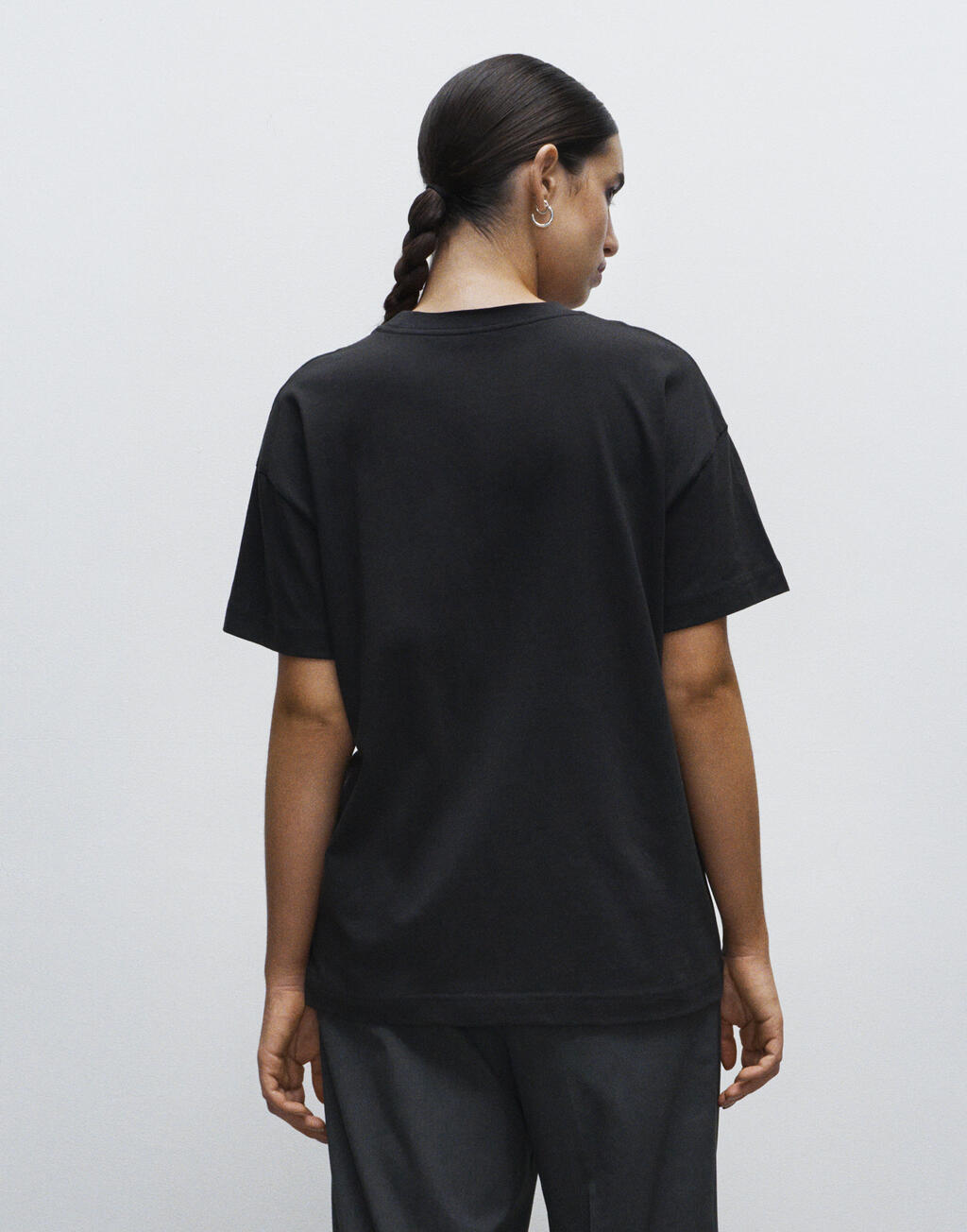  True Blanks Womens Oversized Tee otro