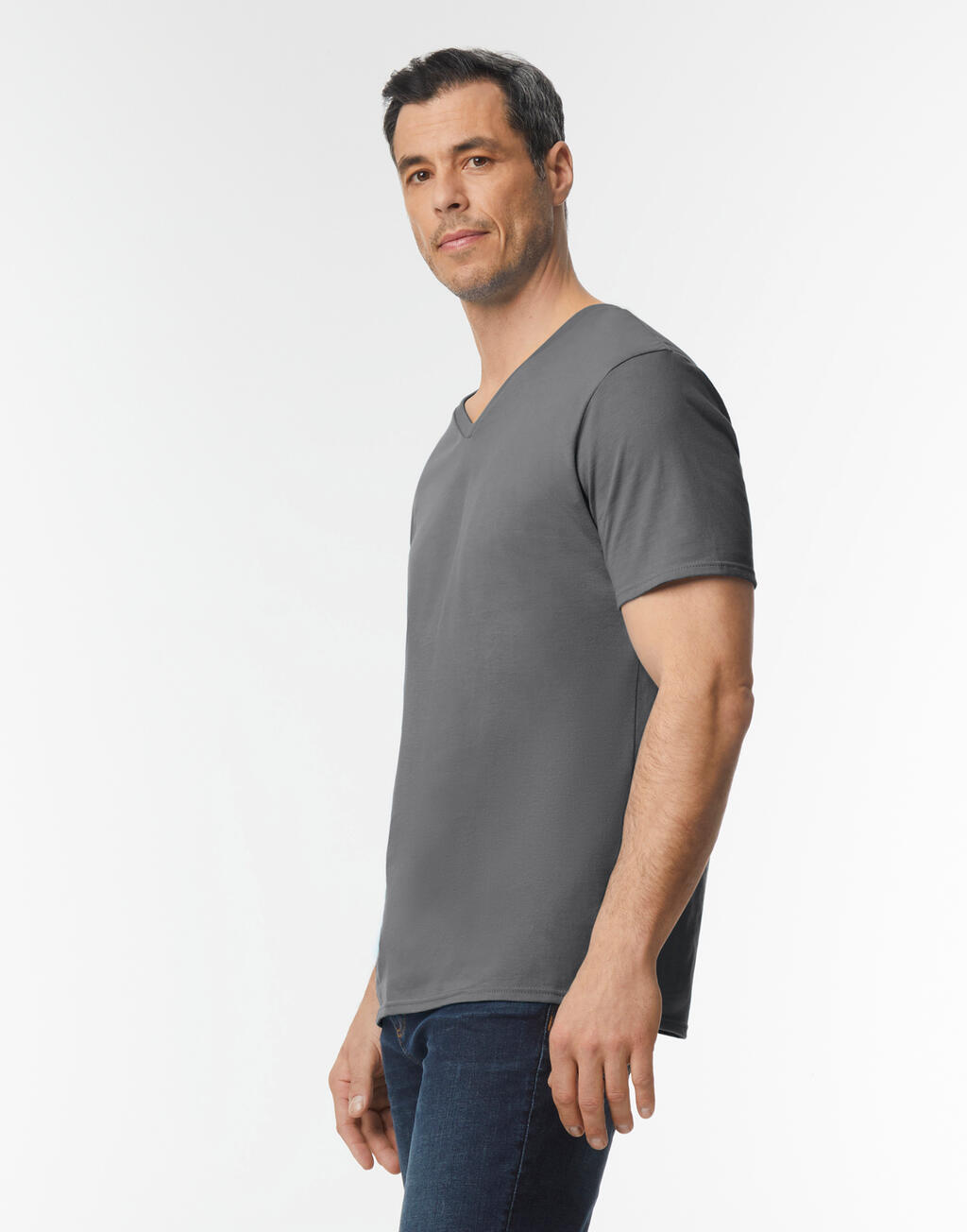  Gildan Camiseta Softstyle cuello V Hombreotro