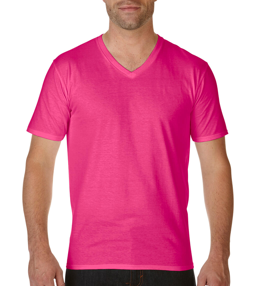 Camiseta Premium cuello V Heliconia