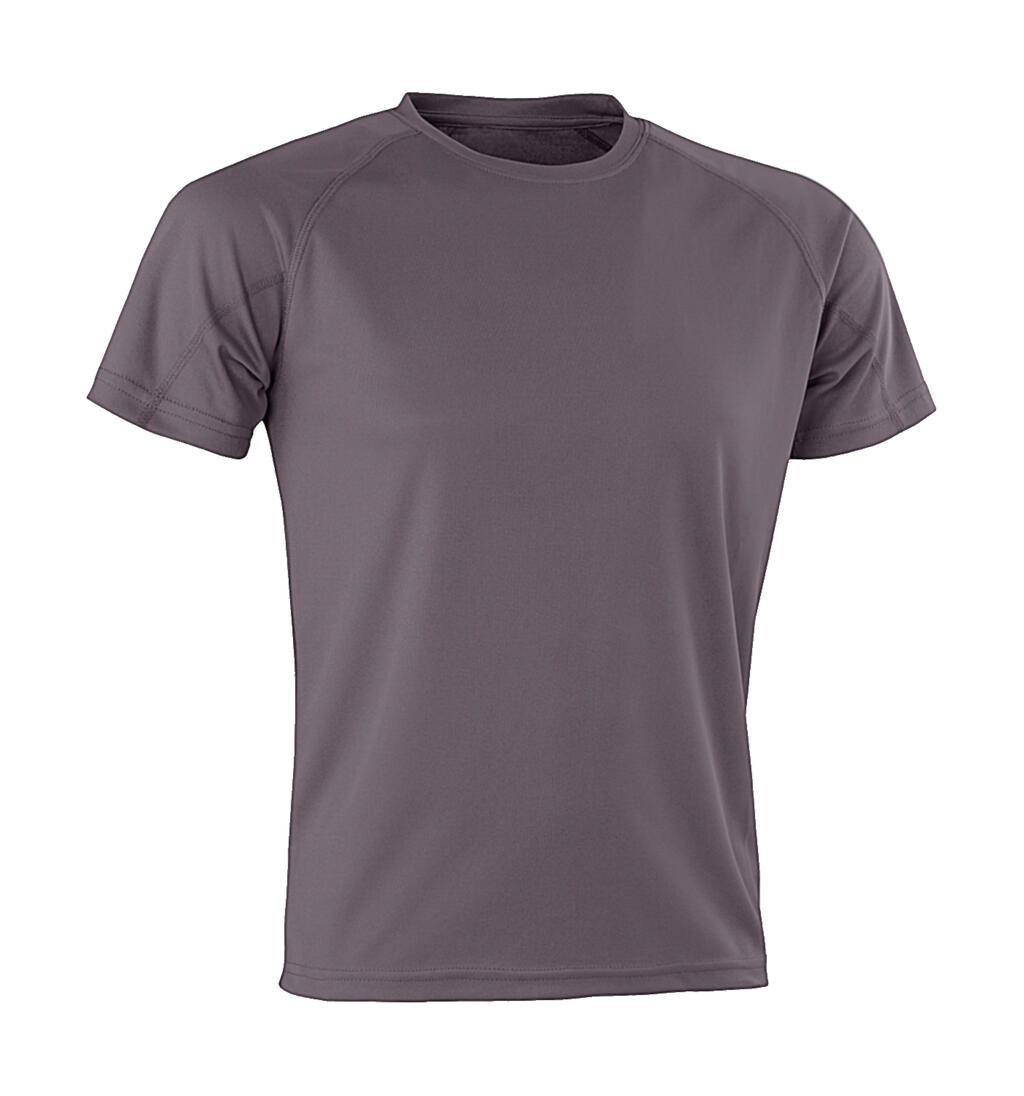 Camiseta unisex poliéster Aircool Grey