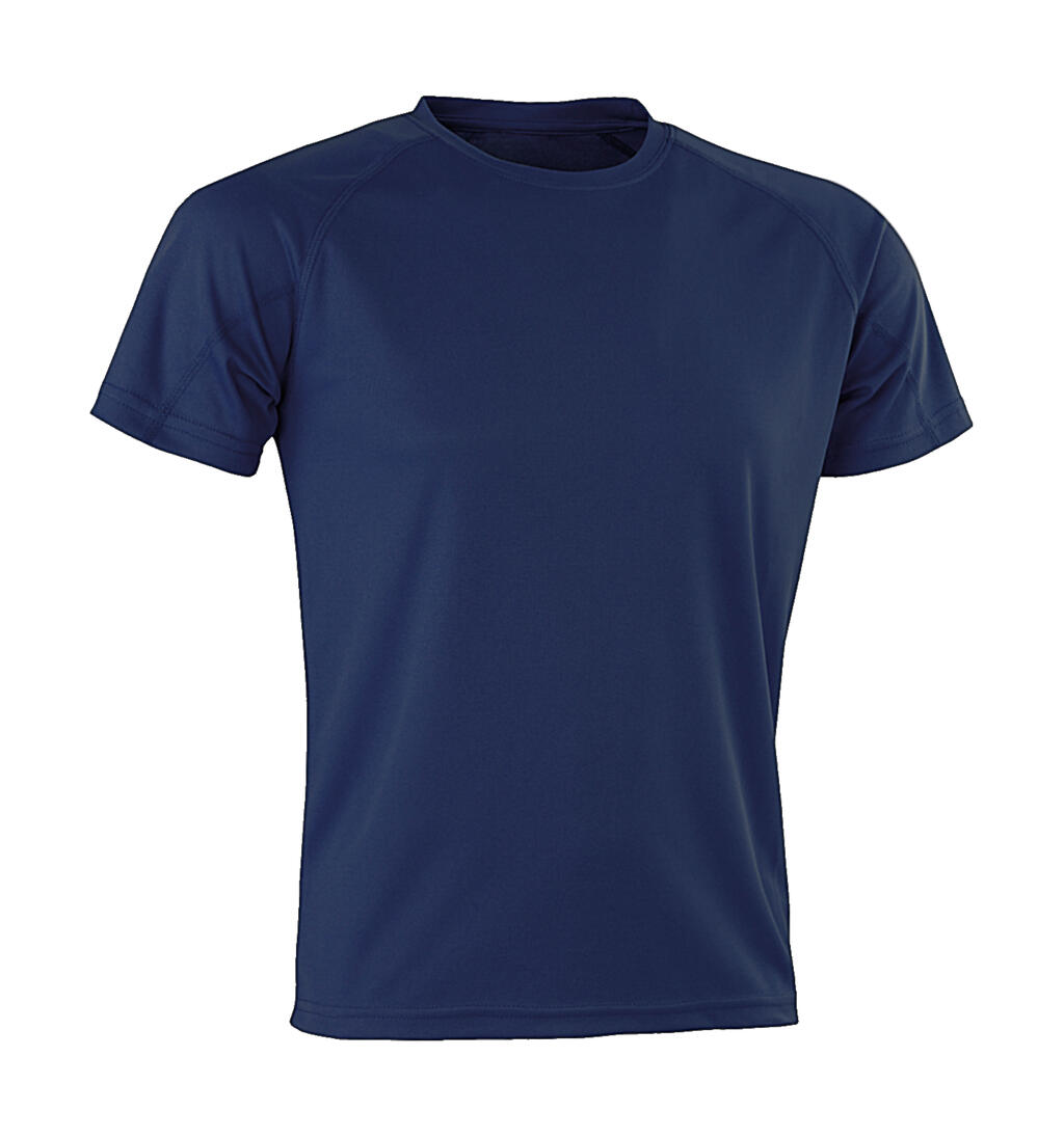 Camiseta unisex poliéster Aircool Navy