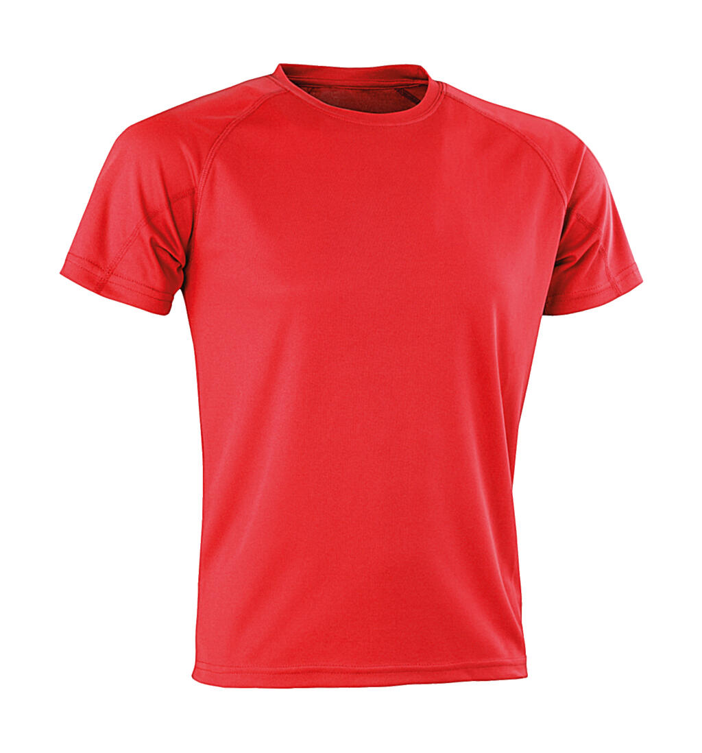 Camiseta unisex poliéster Aircool Red