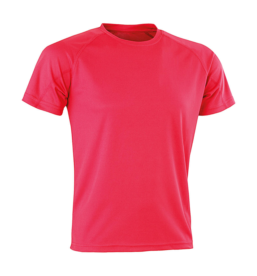 Camiseta unisex poliéster Aircool Fluorescent Pink