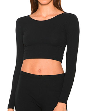 conservador Orden alfabetico ángulo Top mujer cuello barco American Apparel | Tuskamisetas.com