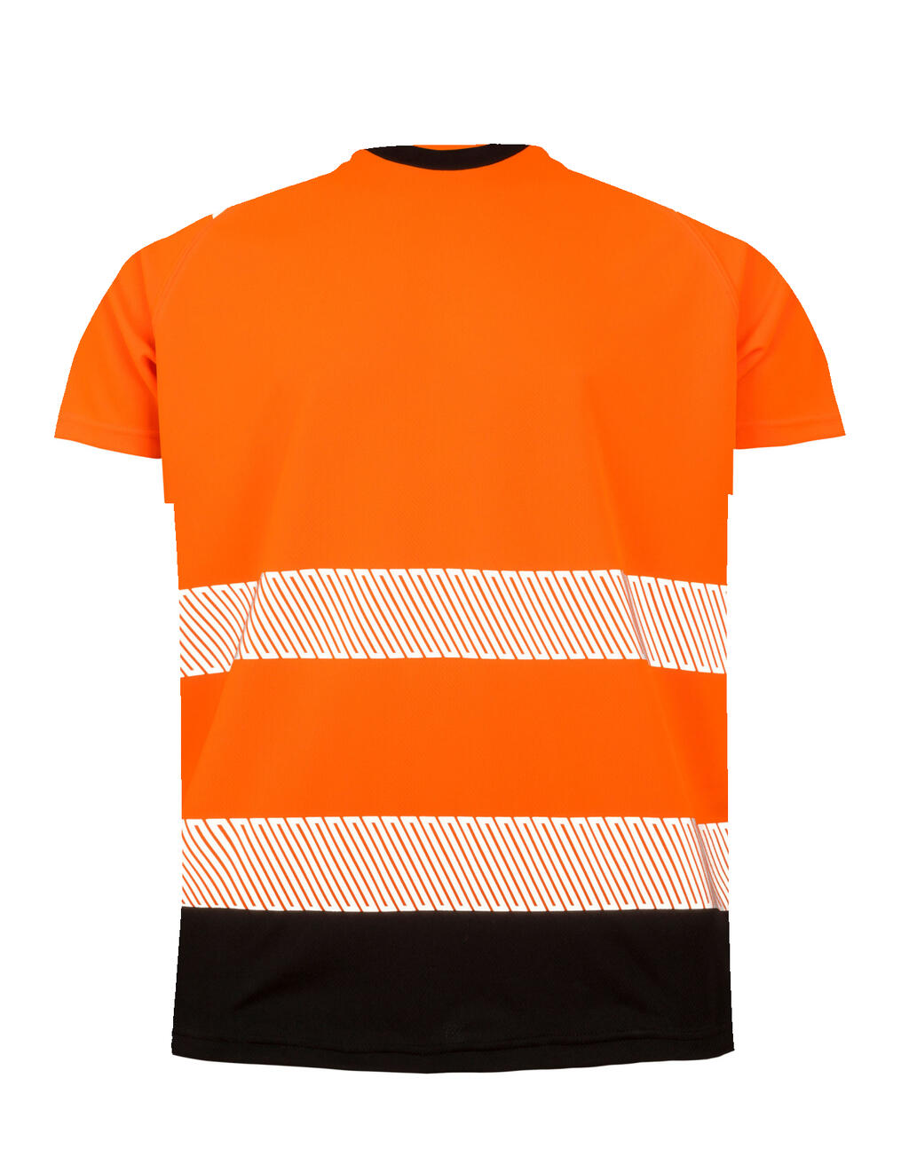 Camiseta de seguridad reciclada Fluorescent Orange