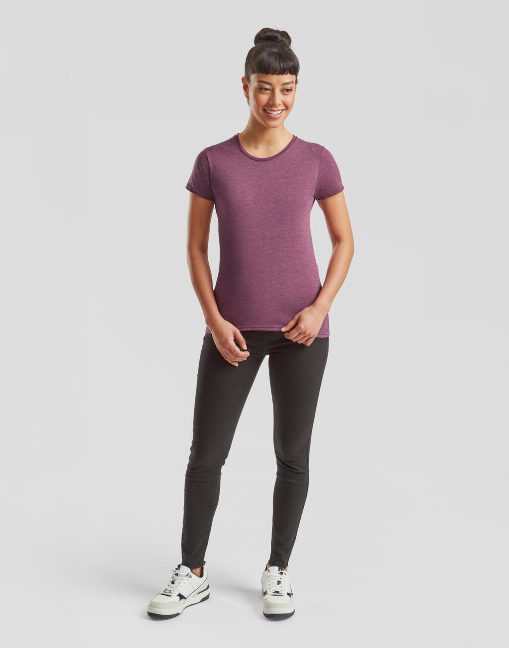  Fruit of the Loom Camiseta Iconic 150 Mujerotro