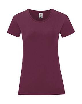 Camiseta Iconic 150 Mujer Burgundy
