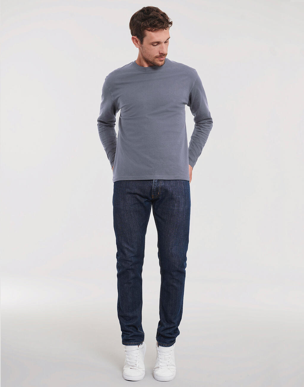  Russell Europe Camiseta Manga Larga Classicotro