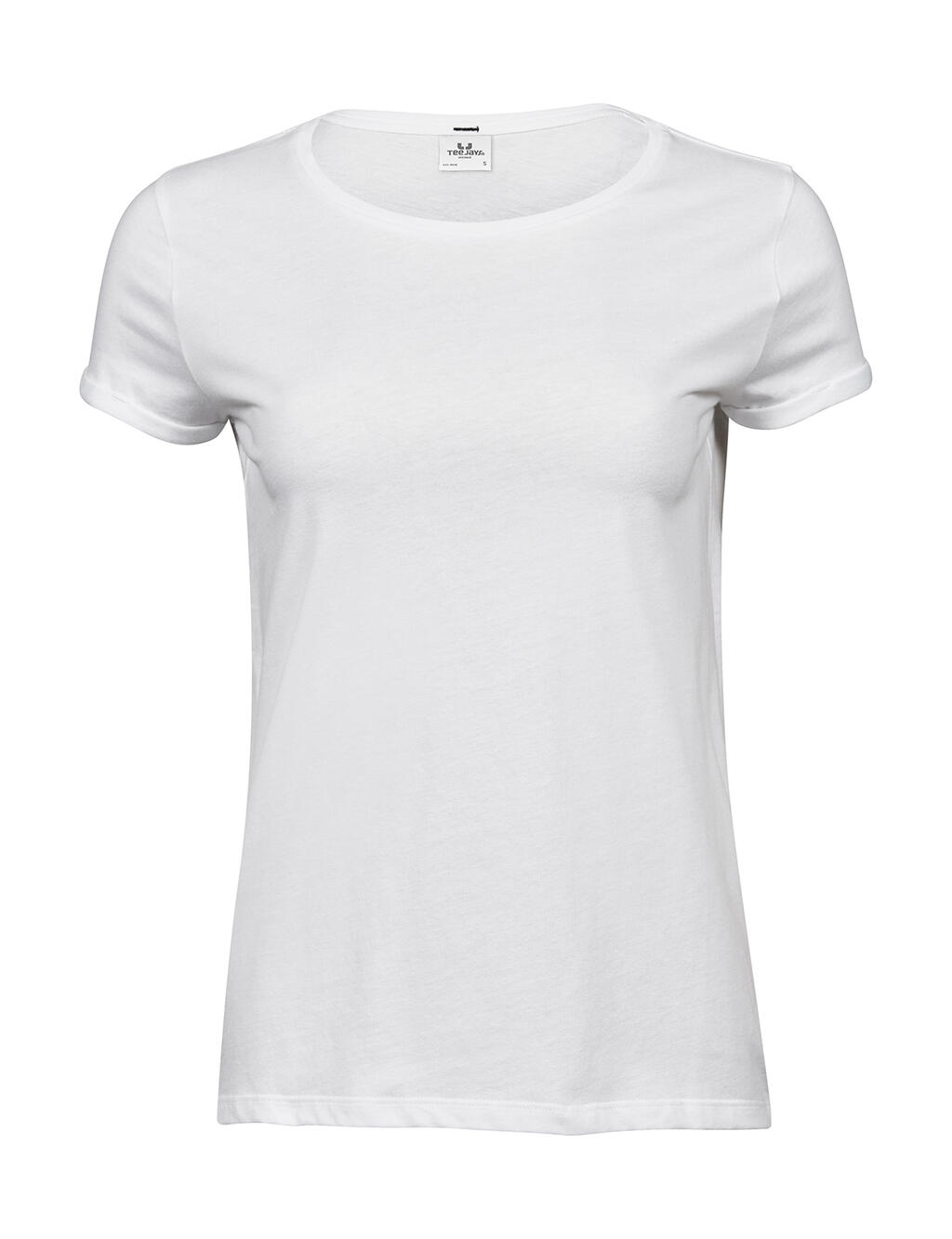 Camiseta Roll-Up mujer White
