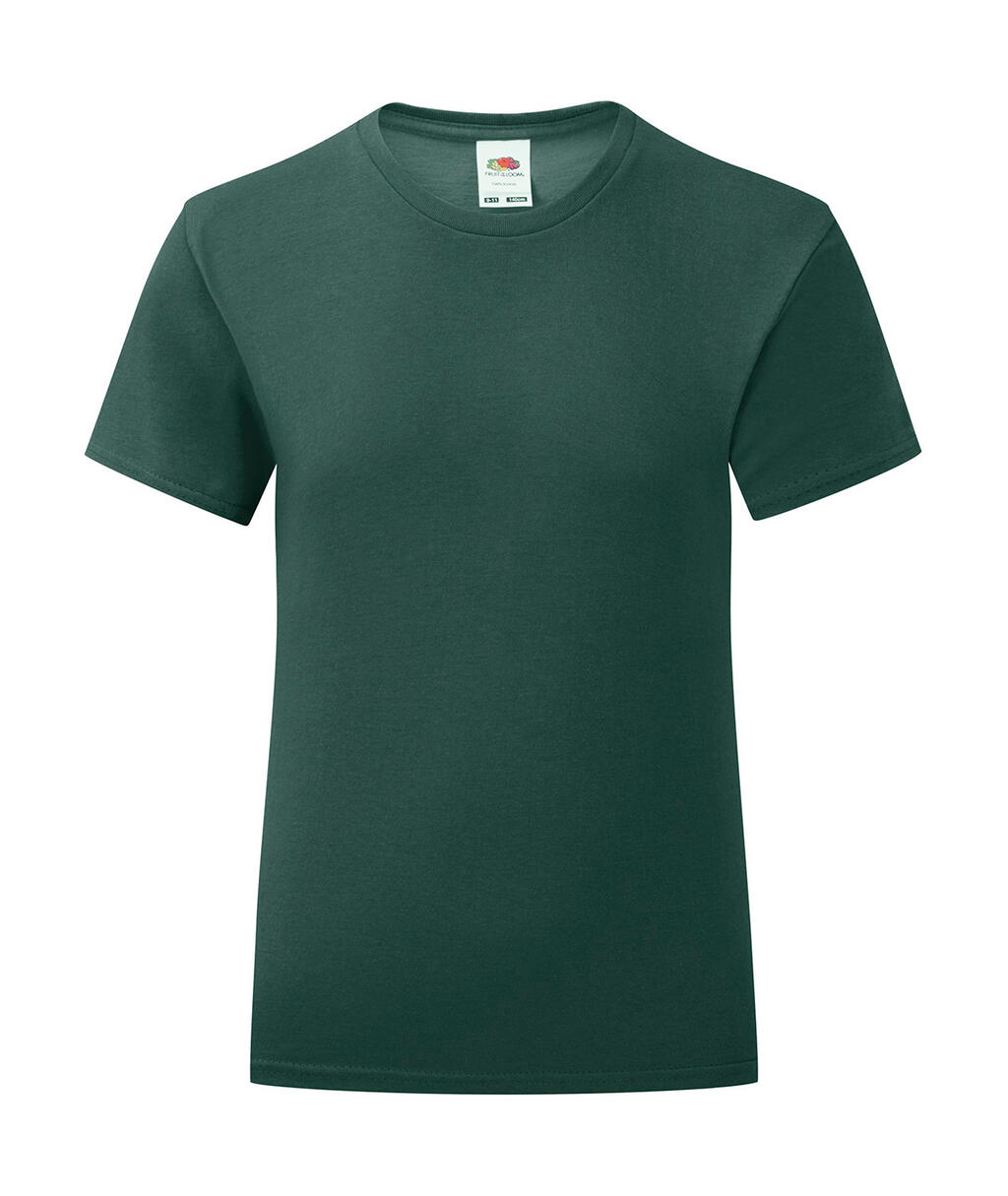 Camiseta Iconic 150 Niña Forest Green